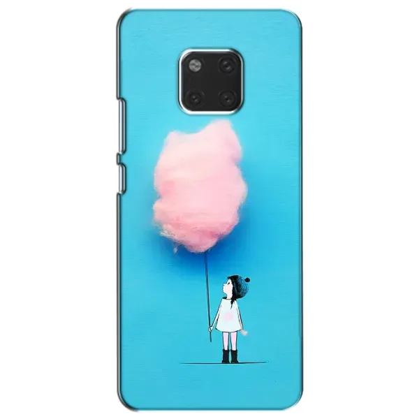 Чехол с рисунком «Девочка с тучкой» для Huawei Mate 20 (HMA-L09, HMA-L29)