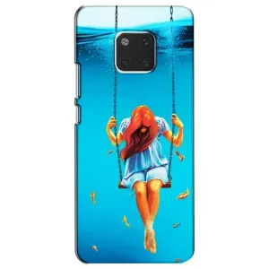 Чохол Стильні дівчата на Huawei Mate 20, HMA-L09, HMA-L29 (Дівчина на гойдалці)