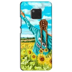 Чохол Стильні дівчата на Huawei Mate 20, HMA-L09, HMA-L29 (Дівчина на полі)
