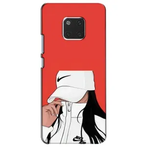 Силіконовый Чохол на Huawei Mate 20, HMA-L09, HMA-L29 з картинкой Модных девушек (Дівчина Nike)