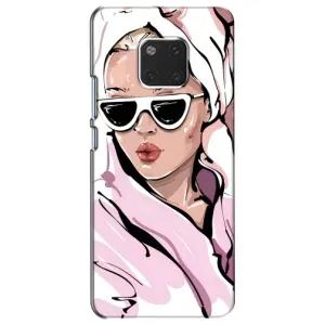 Чохол з картинкою Модні Дівчата Huawei Mate 20, HMA-L09, HMA-L29 (Дівчина в халаті)