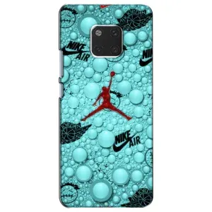 Силиконовый Чехол Nike Air Jordan на Хуавей Мейт 20 (Джордан Найк)