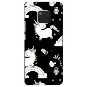 Чехол Unicorn на Huawei Mate 20, HMA-L09, HMA-L29 (Единорог с кофе)
