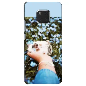 Чохли з зображенням різних тварин на Huawei Mate 20, HMA-L09, HMA-L29 (Їжачок в руці)