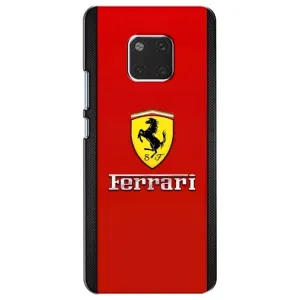 Силиконовый бампер с картинкой машины на Huawei Mate 20, HMA-L09, HMA-L29 (Ferrari Logo)