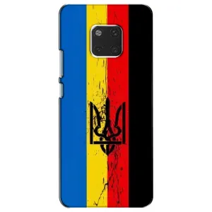 Чехлы УПА (Красно-Чёрный) на Huawei Mate 20, HMA-L09, HMA-L29 (Флаг УПА)