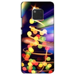 Чохол новорічна ялинка на Huawei Mate 20, HMA-L09, HMA-L29 (Гірлянди)