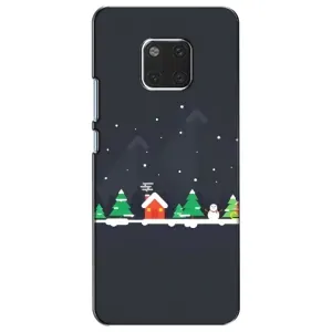 Силиконовый бампер на рождество для Huawei Mate 20, HMA-L09, HMA-L29 (Город зимний)