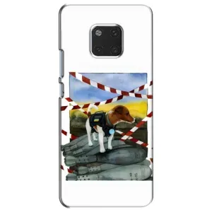 Чехол с принтом Собаки Патрон для Huawei Mate 20, HMA-L09, HMA-L29 (Храбрый Патрон)