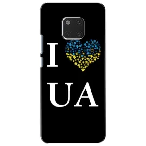 Силиконовый Чехол на Huawei Mate 20, HMA-L09, HMA-L29 (Я-Украина) (I Love UA)
