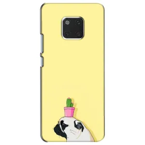 Бампер для Huawei Mate 20, HMA-L09, HMA-L29 з картинкою "Песики" (Кактус на голові)