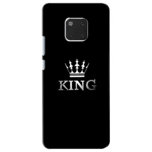 Чохол (Корона на чорному фоні) для Хуавей Мейт 20 (KING)