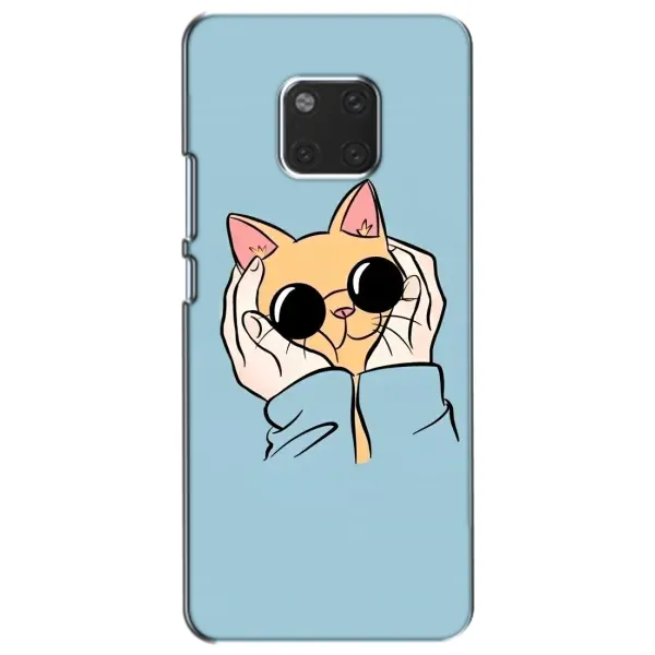 Чехол с рисунком «КОТИК в очках» для Huawei Mate 20 (HMA-L09, HMA-L29) Чехол с рисунком «КОТИК в очках» для Huawei Mate 20 (HMA-L09, HMA-L29)