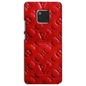 Текстурный Чехол Louis Vuitton для Хуавей Мейт 20 (Красный ЛВ)