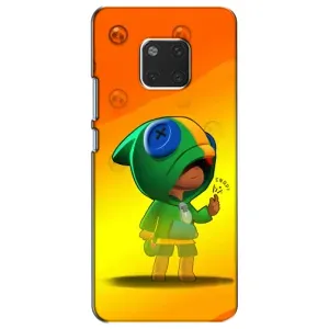 Чехол Бравл Старс для Huawei Mate 20, HMA-L09, HMA-L29 (LEON в кофте)
