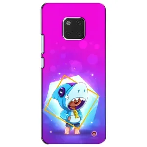 Чехол Бравл Старс для Huawei Mate 20, HMA-L09, HMA-L29 (Леон в костюме Акулы)