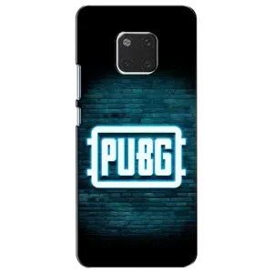 Чехол (TPU) с картинкой "Лого Пабг" на Хуавей Мейт 20 (Лого PUBG)