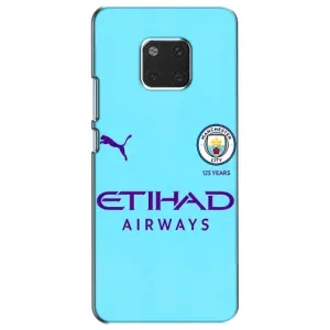 Силиконовые Чехлы принт Футбол на Huawei Mate 20, HMA-L09, HMA-L29 (Man City)