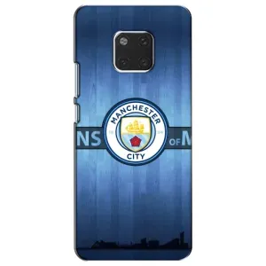 Силиконовые Чехлы принт Футбол на Huawei Mate 20, HMA-L09, HMA-L29 (ManCity)