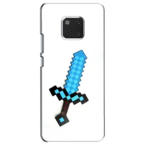 Чехлы для Huawei Mate 20, HMA-L09, HMA-L29 (Персонажи Майн Крафт) (Меч)