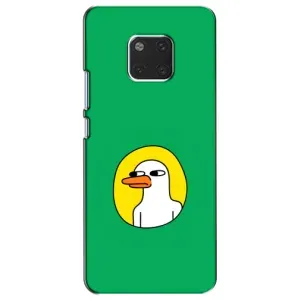 Бампер с принтом Мемы для Huawei Mate 20, HMA-L09, HMA-L29 (Мем Утка)