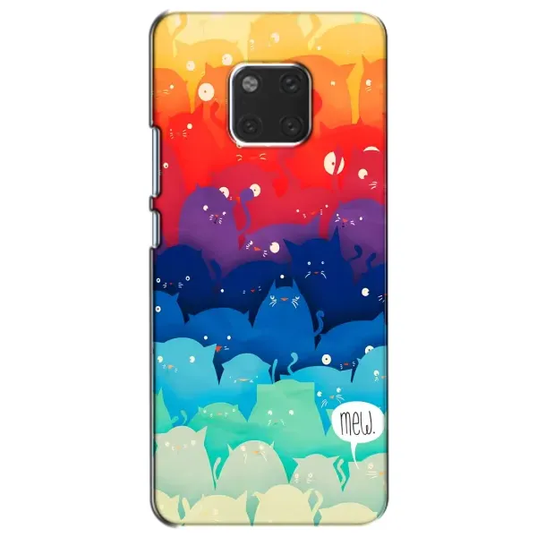 Чехол с рисунком «Mew» для Huawei Mate 20 (HMA-L09, HMA-L29)