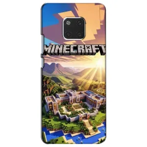 Чехол майнкрафт для Huawei Mate 20, HMA-L09, HMA-L29 (MINECRAFT)