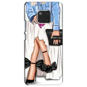 Силіконовый Чохол на Huawei Mate 20, HMA-L09, HMA-L29 з картинкой Модных девушек (Мода)