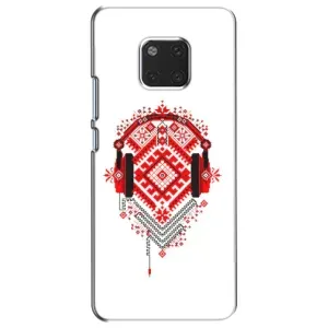 Силиконовый Чехол на Huawei Mate 20, HMA-L09, HMA-L29 с картинкой Вышиванки (Модная вышиванка)