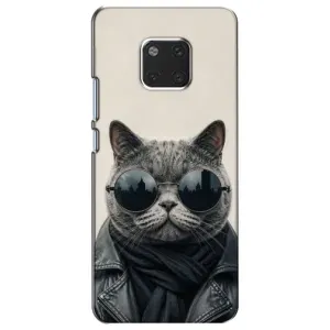 Чохол на тематику: Коти для Huawei Mate 20 (HMA-L09, HMA-L29) (Модний кіт)