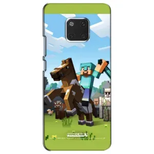 Чохли для Huawei Mate 20, HMA-L09, HMA-L29 (Персонажі МайнКрафт) (На коні)