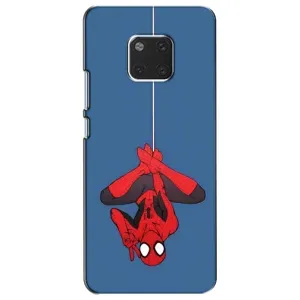 Чехол Супергерой Человека Паука на Huawei Mate 20, HMA-L09, HMA-L29 (На паутине)