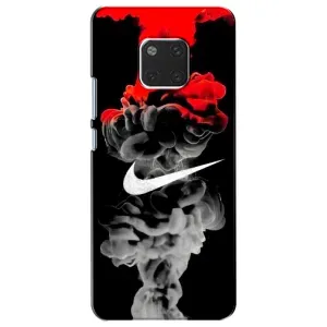 Силиконовый Чехол на Huawei Mate 20, HMA-L09, HMA-L29 с картинкой Nike (Nike дым)