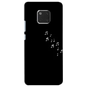 Чохол з картинками на чорному фоні для Huawei Mate 20, HMA-L09, HMA-L29 (Ноти)