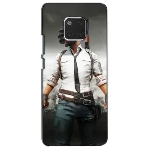 Силиконовый чехол с картинкой "Герой Pubg" на Huawei Mate 20, HMA-L09, HMA-L29 (Пабг)