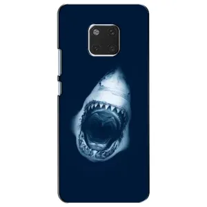 Силіконовий бампер з картинкою звірів для Huawei Mate 20, HMA-L09, HMA-L29 (Пащу Акули)