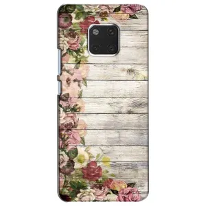 Чехлы с тематикой "ЦВЕТЫ" на Huawei Mate 20, HMA-L09, HMA-L29 (Плетущиеся цветы)