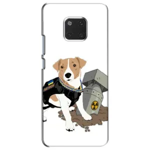 Чехол с принтом Собаки Патрон для Huawei Mate 20, HMA-L09, HMA-L29 (Пёс Патрон с ракетой)