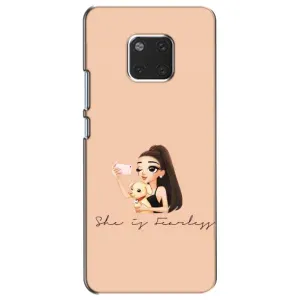 Силіконовый Чохол на Huawei Mate 20, HMA-L09, HMA-L29 з картинкой Модных девушек (З собакою)