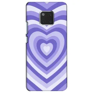 Чохли з тематикою "Маленькі Сердчеки" на Huawei Mate 20, HMA-L09, HMA-L29 (Серце фіолет)