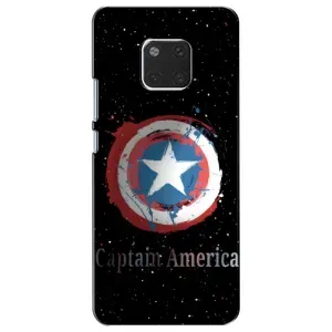 Чехол с Щитом Капитана Америки на Huawei Mate 20, HMA-L09, HMA-L29 (Щит Капитана)