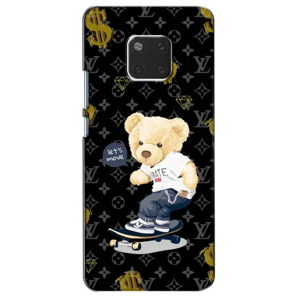 Чехол с рисунком «Скейтер Тедди» для Huawei Mate 20 (HMA-L09, HMA-L29) Чехол с рисунком «Скейтер Тедди» для Huawei Mate 20 (HMA-L09, HMA-L29)