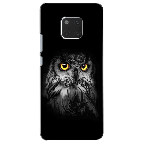 Чехол с рисунком «Сова на чёрном» для Huawei Mate 20 (HMA-L09, HMA-L29) Чехол с рисунком «Сова на чёрном» для Huawei Mate 20 (HMA-L09, HMA-L29)