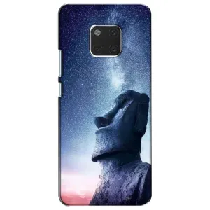 Силиконовые Чехлы (смешные стикеры) для Huawei Mate 20, HMA-L09, HMA-L29 (Статуя)