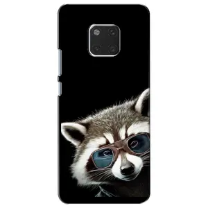 Силіконовий Чохол з Энотами на Huawei Mate 20, HMA-L09, HMA-L29 (Стильний Єнот)