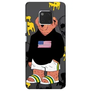 Чехлы Мишка Тедди для Хуавей Мейт 20 (Teddy USA)
