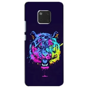 Силіконовий бампер з картинкою звірів для Huawei Mate 20, HMA-L09, HMA-L29 (Тигр-Арт)