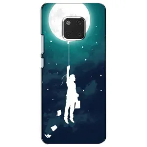 Чехол (ТПУ) с планетами на Huawei Mate 20, HMA-L09, HMA-L29 (To The moon)
