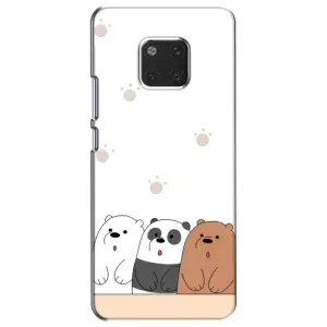 Чохли з зображенням різних тварин на Huawei Mate 20, HMA-L09, HMA-L29 (Здивовані ведмедики)
