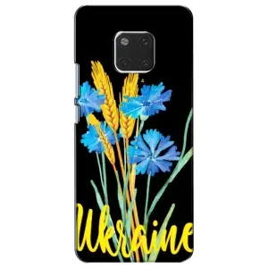 Чохол на Huawei Mate 20, HMA-L09, HMA-L29 (Український дизайн) (Україна в квітах)